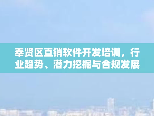 奉贤区直销软件开发培训，行业趋势、潜力挖掘与合规发展路径探析