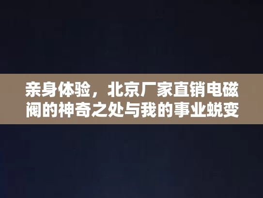 亲身体验，北京厂家直销电磁阀的神奇之处与我的事业蜕变