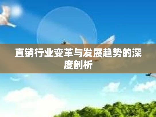 直销行业变革与发展趋势的深度剖析