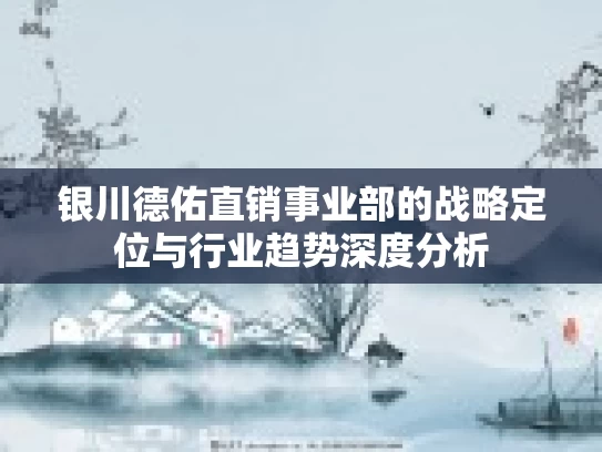 银川德佑直销事业部的战略定位与行业趋势深度分析
