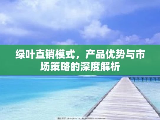 绿叶直销模式，产品优势与市场策略的深度解析