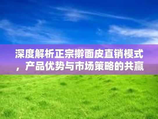 深度解析正宗擀面皮直销模式，产品优势与市场策略的共赢之道
