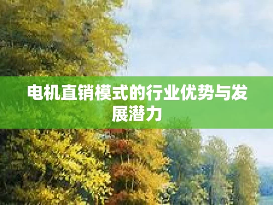 电机直销模式的行业优势与发展潜力