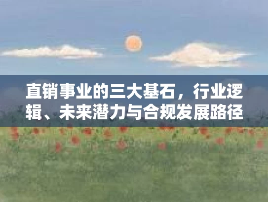 直销事业的三大基石，行业逻辑、未来潜力与合规发展路径深度分析