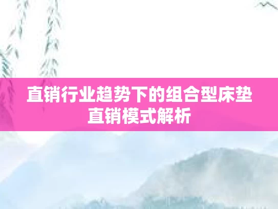 直销行业趋势下的组合型床垫直销模式解析