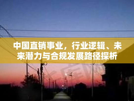 中国直销事业，行业逻辑、未来潜力与合规发展路径探析