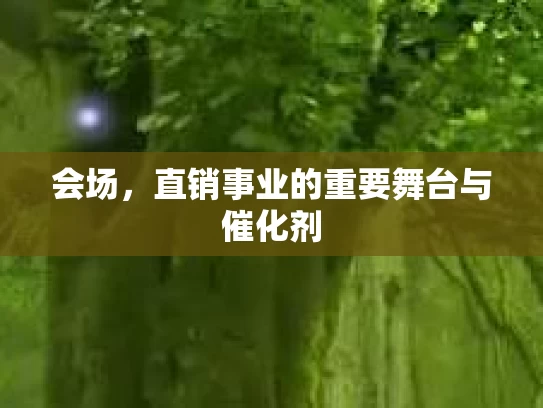 会场，直销事业的重要舞台与催化剂