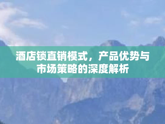 酒店锁直销模式，产品优势与市场策略的深度解析