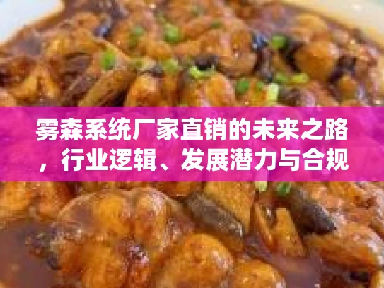 雾森系统厂家直销的未来之路，行业逻辑、发展潜力与合规趋势