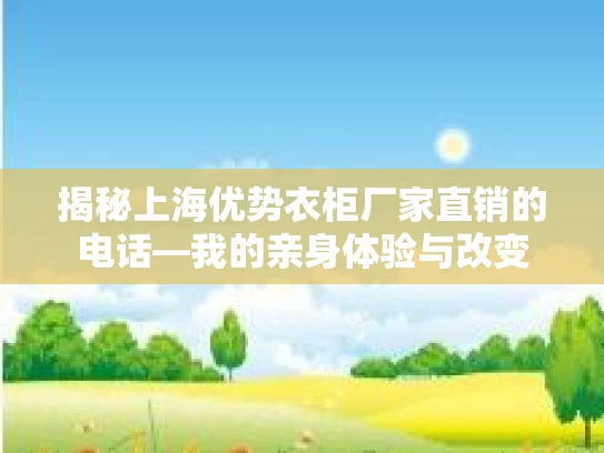 揭秘上海优势衣柜厂家直销的电话—我的亲身体验与改变