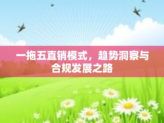 一拖五直销模式，趋势洞察与合规发展之路