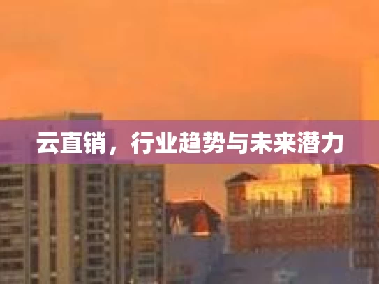云直销，行业趋势与未来潜力