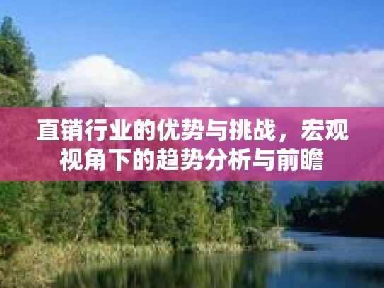 直销行业的优势与挑战，宏观视角下的趋势分析与前瞻
