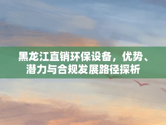 黑龙江直销环保设备，优势、潜力与合规发展路径探析
