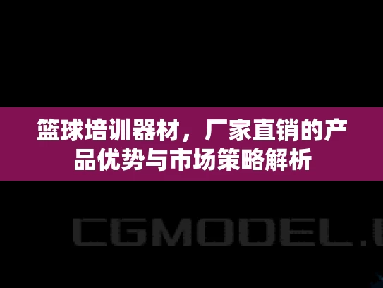 篮球培训器材，厂家直销的产品优势与市场策略解析