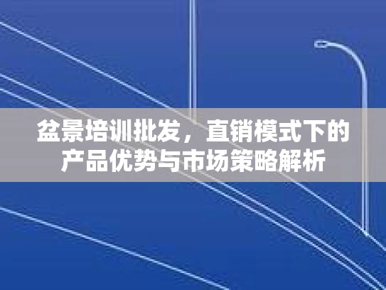 盆景培训批发，直销模式下的产品优势与市场策略解析
