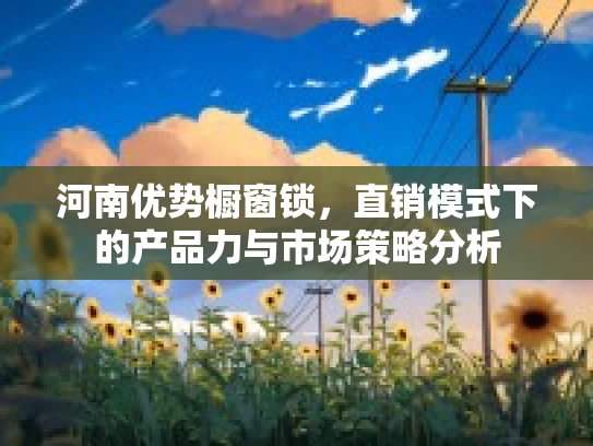 河南优势橱窗锁，直销模式下的产品力与市场策略分析