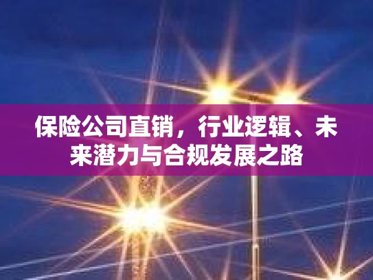 保险公司直销，行业逻辑、未来潜力与合规发展之路