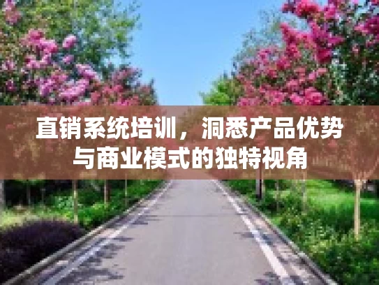 直销系统培训，洞悉产品优势与商业模式的独特视角