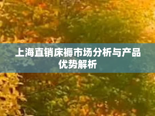上海直销床褥市场分析与产品优势解析