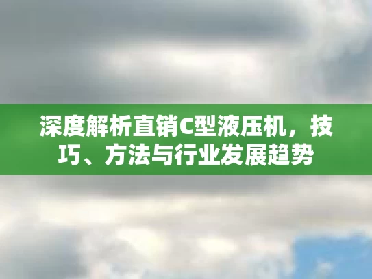 深度解析直销C型液压机，技巧、方法与行业发展趋势