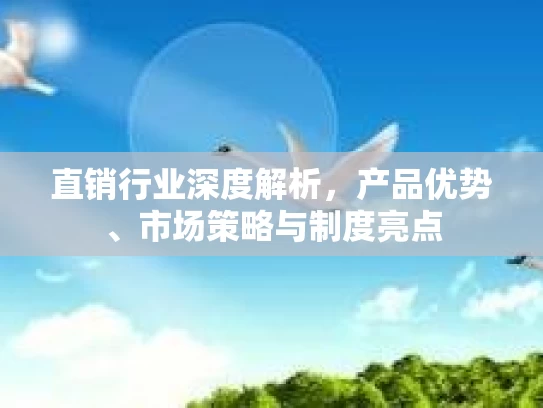 直销行业深度解析，产品优势、市场策略与制度亮点