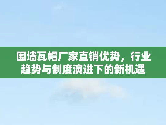 围墙瓦帽厂家直销优势，行业趋势与制度演进下的新机遇