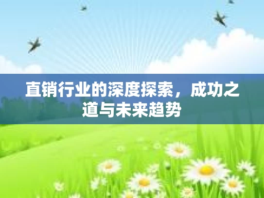 直销行业的深度探索，成功之道与未来趋势