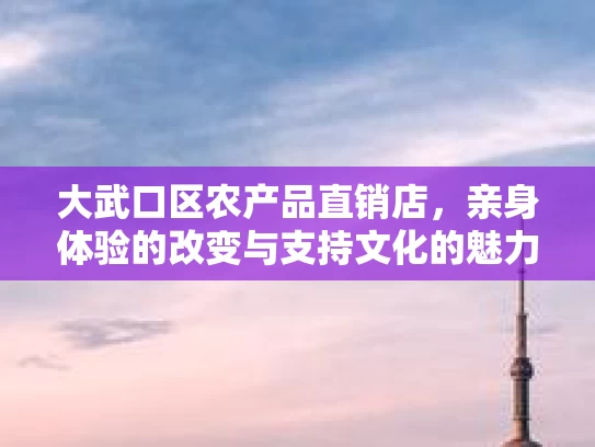 大武口区农产品直销店，亲身体验的改变与支持文化的魅力