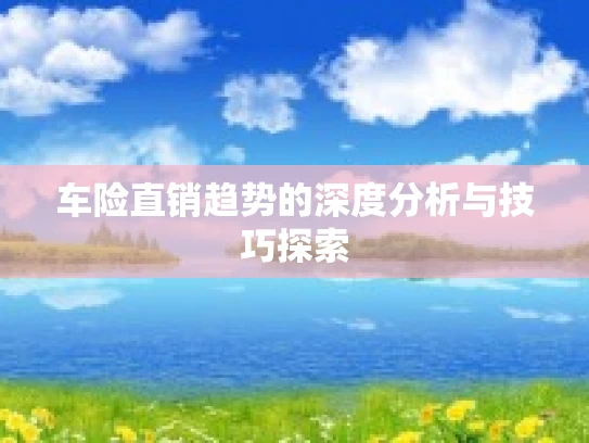 车险直销趋势的深度分析与技巧探索
